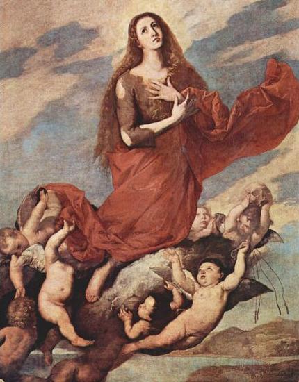 Jose de Ribera Verklarung der Hl. Maria Magdalena France oil painting art